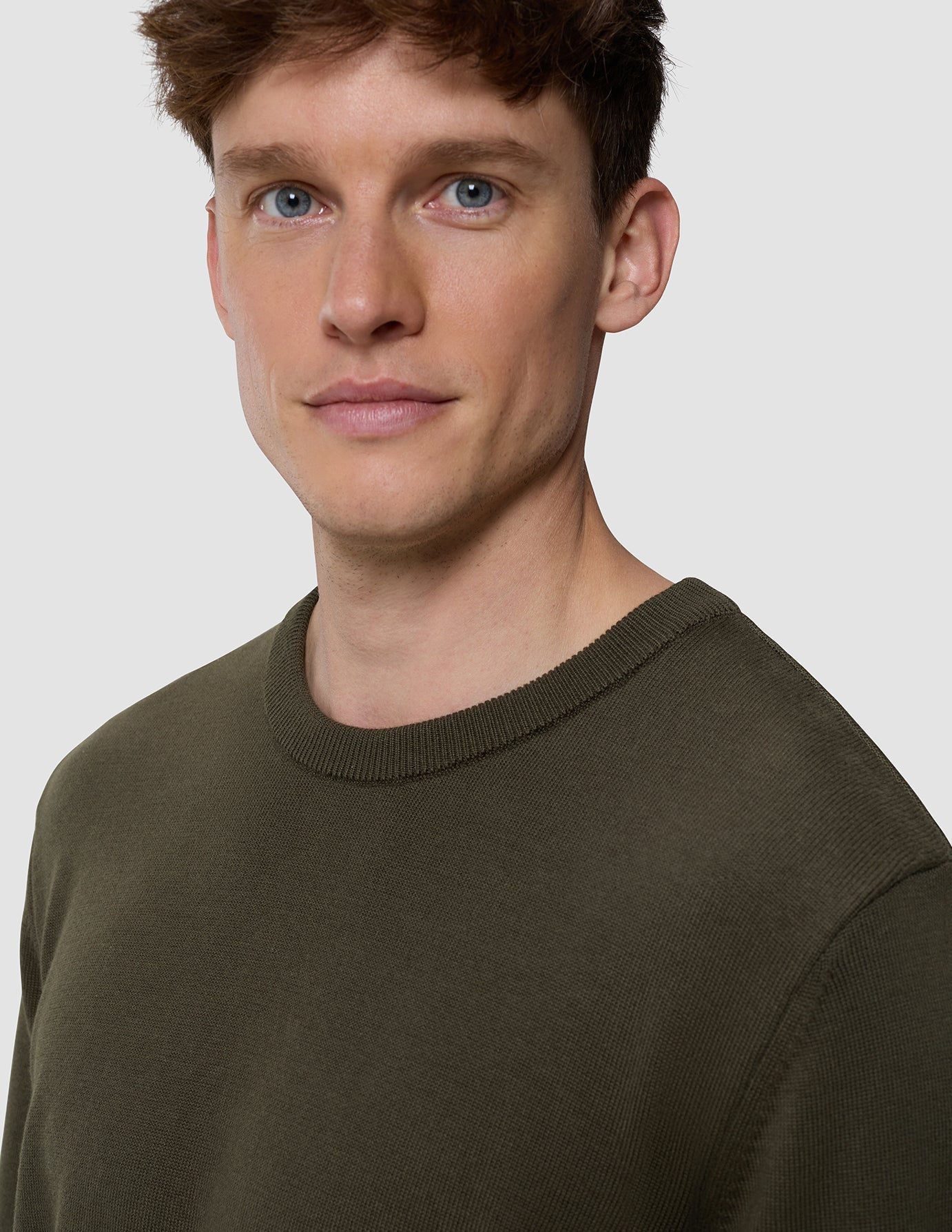 Everyday Knit Crewneck Nightfall Green